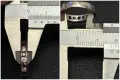 Златен пръстен с диаманти и рубини 14 k 585 gold diamonds rubies, снимка 8