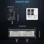 LED халоген 48 диода 144w – GUN1105, снимка 3