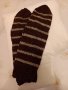 Ръчно плетени мъжки чорапи от вълна размер 45, снимка 2