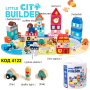 4122 Дървен конструктор "Little City Builder"., снимка 1 - Конструктори - 44612474