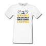 Мъжка тениска Warning May Constantly Speak About Camping,Къмпинг,Планина,Изненада,Подарък,Поход,Връх, снимка 2