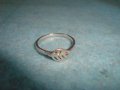 ЛИСТОВИДНО СРЕБЪРНО АРТ НУВО ПРЪСТЕНЧЕ ВИСОКА ПРОБА СРЕБРО МАЙСТОРСКИ СТАР ФЛОРАЛЕН ПРЪСТЕН 25683, снимка 10