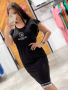 Черна рокля Balmain кодSS-Z23, снимка 1 - Рокли - 44757973