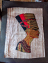 картина на папирус-Нефертити