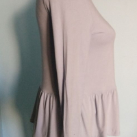Еластична блуза тип туника "Gina Tricot"® / унисайз , снимка 3 - Блузи с дълъг ръкав и пуловери - 36349109