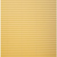 Плисирана щора Klemmfix, без дупки, скоби Жълта, 60 см x 210 см, снимка 1 - Щори - 39970745