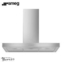 Декоративен аспиратор за стена 90 см Smeg KBT900XE, снимка 1 - Абсорбатори - 41548318