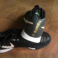 NIKE TIEMPO X Leather Football Boots Размер EUR 38,5 / UK 5,5 за футбол естествена кожа 93-14-S, снимка 6 - Детски маратонки - 44516236