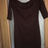 Кафява рокля р.S/M, снимка 3 - Рокли - 36311126