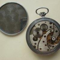 Molnia Молния джобен механичен руски часовник, снимка 7 - Антикварни и старинни предмети - 42369336