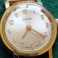 Швейцарски дамски часовник ENICAR, снимка 8 - Дамски - 44417543