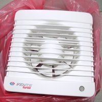 Вентилатор за баня или за кухня или средни помешения - VENTS-Turbo 125/232 кубични метра/час, снимка 2 - Абсорбатори - 44385783