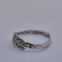 Дамски сребърен пръстен 18,04мм, снимка 5 - Пръстени - 40761357