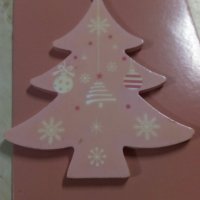 Дървени Коледни играчки елхи и звезди.Коледни декорации., снимка 2 - Декорация за дома - 38852834