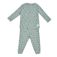 Памучна бебешка пижама, It`s cool to be kind, Рипсена, 12 - 18 м, снимка 1 - Бебешки пижами - 41734581