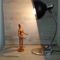 Лампа на Сименс, снимка 1 - Настолни лампи - 44651185