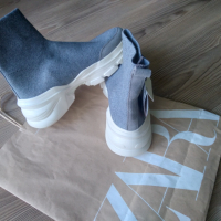 Нови!!! Zara - боти чорап, снимка 9 - Дамски боти - 36359403