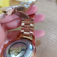 INVICTA Мъжки часовник Автоматичен, Модел 7111 розово злато, снимка 6 - Мъжки - 36070612