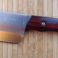 Малък сатър /нож / за кълцане, рязане и сечене SANJIA , снимка 5 - Ножове - 9292061