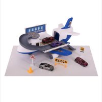 Играчка - транспортен самолет превозващ коли, снимка 2 - Влакчета, самолети, хеликоптери - 42249771