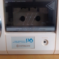 радиокасетофон касетофон HITACHI хитачи, снимка 7 - Радиокасетофони, транзистори - 36090526