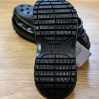 Оригинални платформи Crocs Mega Crush Clog, Черни, Размер 37-40, снимка 6 - Чехли - 42629166