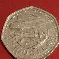 Две монети 1 долар1998г. Барбадос / 1 кордоба 1997г. Никарагуа за КОЛЕКЦИОНЕРИ 29792, снимка 4 - Нумизматика и бонистика - 44319850