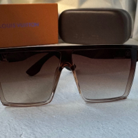 Louis Vuitton мъжки слънчеви очила маска, снимка 3 - Слънчеви и диоптрични очила - 44827429
