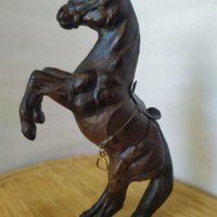 Дървена фигура на кон, снимка 8 - Декорация за дома - 40191900
