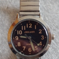 JINN AIER QUARTZ дамски часовник с светещи фосфорни стрелки много красив - 21036, снимка 1 - Дамски - 36245306