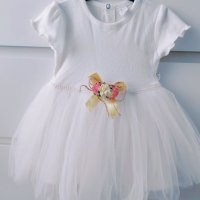Шаферска рокля с болеро 🌸, снимка 5 - Бебешки рокли - 39459807