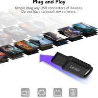 Lexar Флаш памет 64GB USB 3.0, снимка 9 - USB Flash памети - 42000564