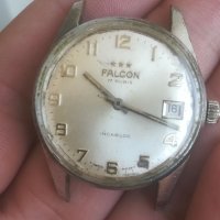 Швейцарски часовник FALCON. 17rubis. Vintage watch. Swiss made. Механичен механизъм. Мъжки часовник , снимка 9 - Мъжки - 39638518