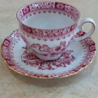 Немска порцеланова чаша за кафе с чинийка , снимка 1 - Чаши - 35666817