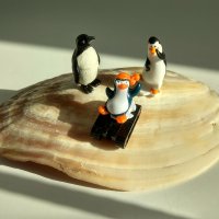 Декорация с пингвини, снимка 2 - Фигурки - 34630871