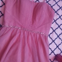 Бална рокля цвят  пепел от рози , снимка 4 - Рокли - 41983344