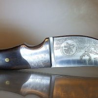 Великолепен ловен нож за дране - 90 х 185 ”NORTH AMERICAN HUNTING CLUB, снимка 2 - Ножове - 39584083