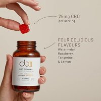 Нови 250 mg CBD Дъвки с 4 естествени плодови вкуса без ГМО Витамини Добавки, снимка 8 - Други - 41893160