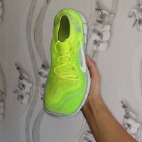маратонки  Nike Free Flyknit+ Volt Electric  номер 44,5-45,5 , снимка 12 - Маратонки - 37012576