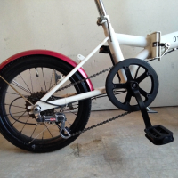Сгъваем велосипед Otousan Bike 16", снимка 4 - Велосипеди - 44821967