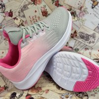 Дамски спортни маратонки с гъвкава подметка и дишаща мрежа модел: модел: BL273-1 pink, снимка 3 - Маратонки - 44385302