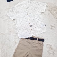 Детски комплект риза,панталон и колан, снимка 1 - Детски комплекти - 40821325