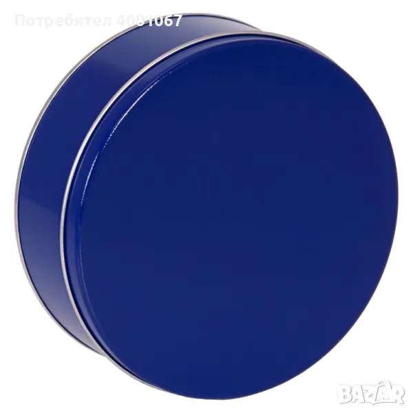кръгла кутия с капак, снимка 1