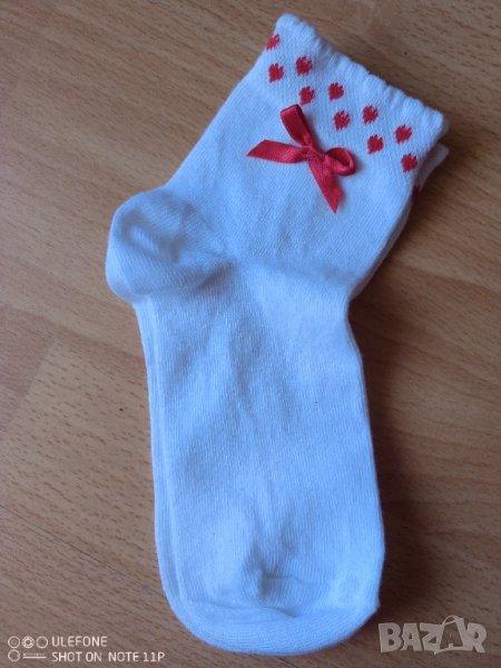 Памучни чорапки за момиченце номер 27, снимка 1