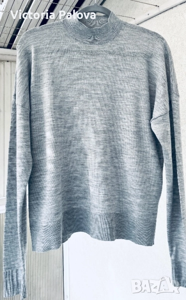 Тънък пуловер от 100% мериносова вълна H&M, снимка 1