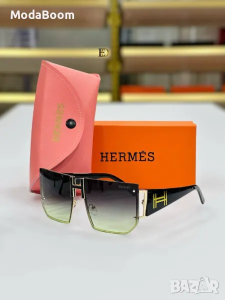 Hermes слънчеви очила с калъф и кутия , снимка 1
