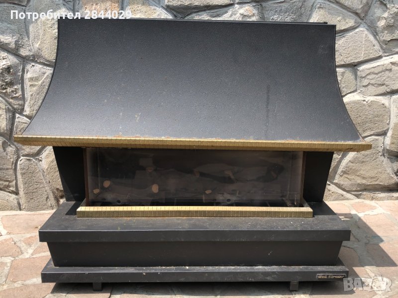 продавам старинна газова камина, снимка 1