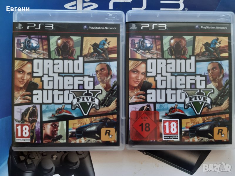 Sony Playstation 3 GTA 5 оригинална игра, снимка 1