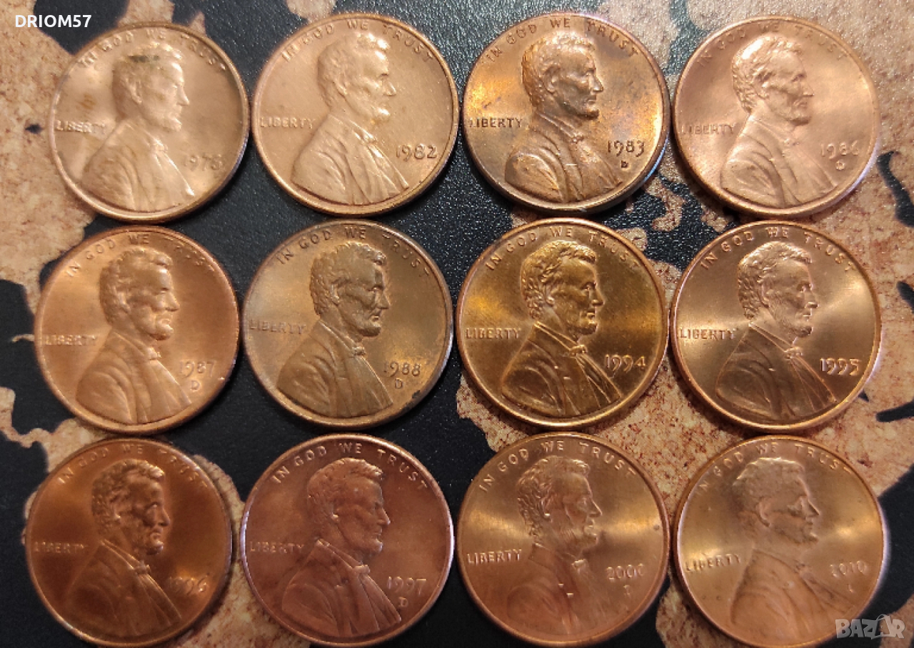 Монети САЩ - 12 бр. [1976-2010], снимка 1