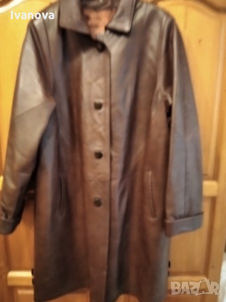 Продавам макси кожено палто от естествена кожа, снимка 1